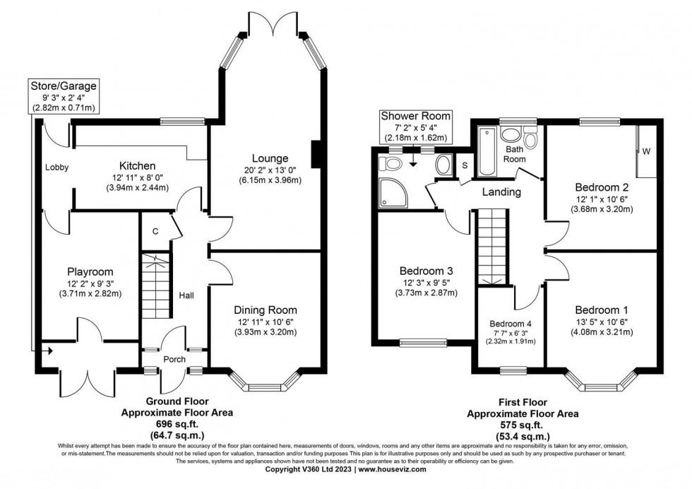 Floorplan for Comberford Road, Tamworth