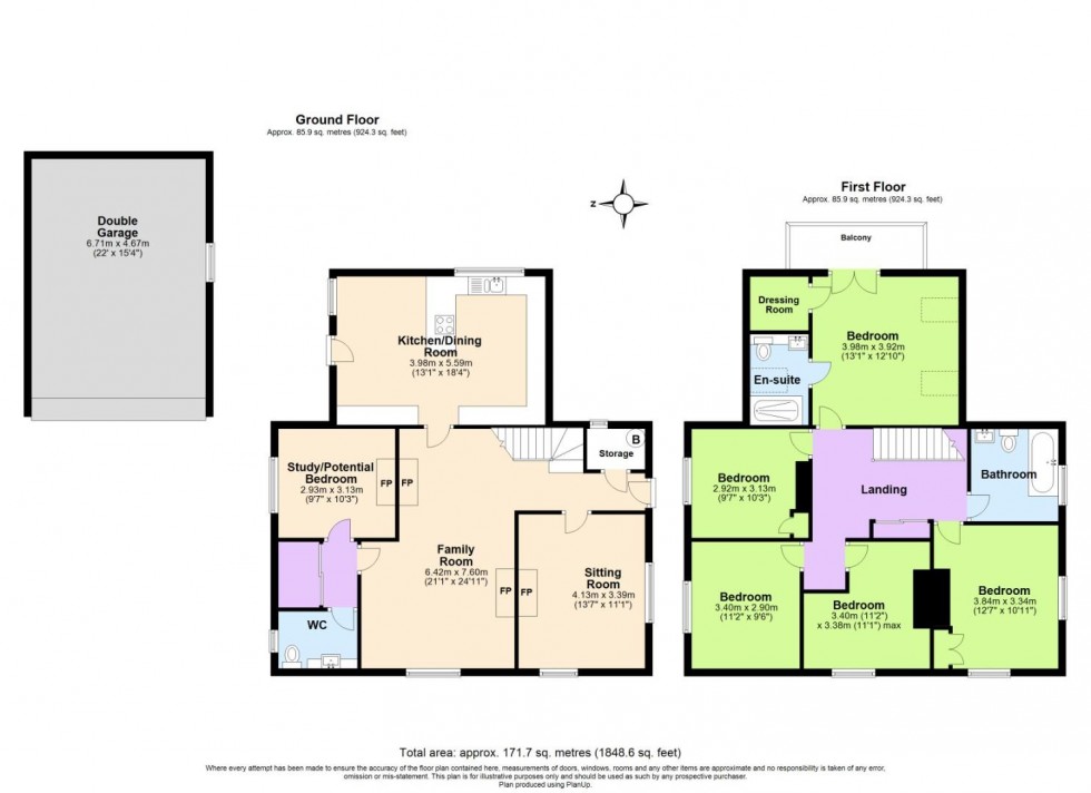 Floorplan for Midway Road, Midway, Swadlincote