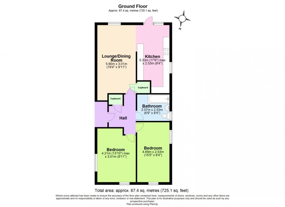 Floorplan for Southworth Road, Breedon-On-The-Hill