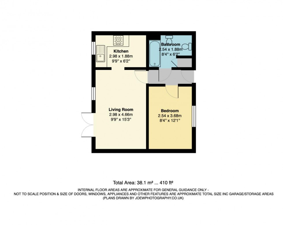 Floorplan for Potters Brook, Tipton