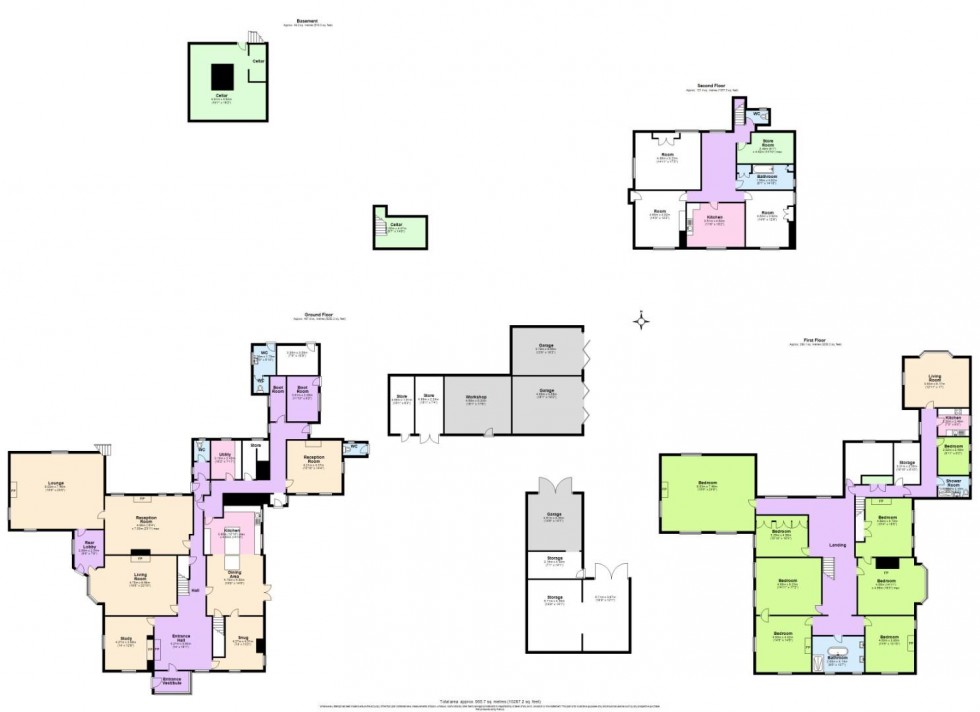 Floorplan for Bardon Road, Bardon Hill, Coalville