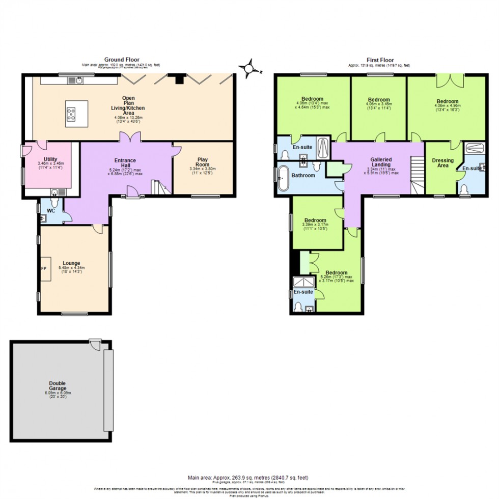 Floorplan for Manor Fields, Snarestone