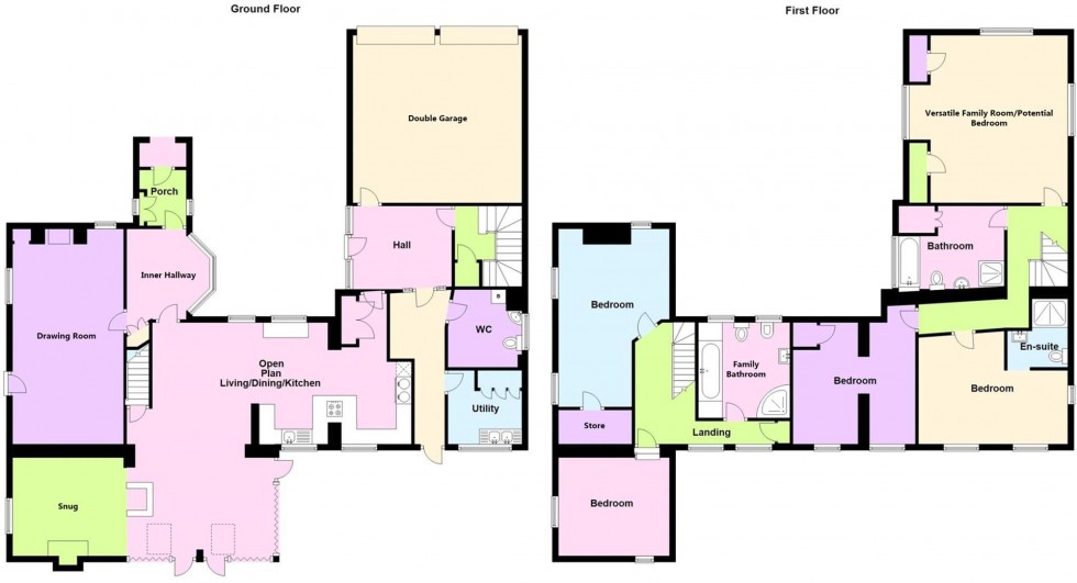 Floorplan for The Green, Old Dalby, Melton Mowbray