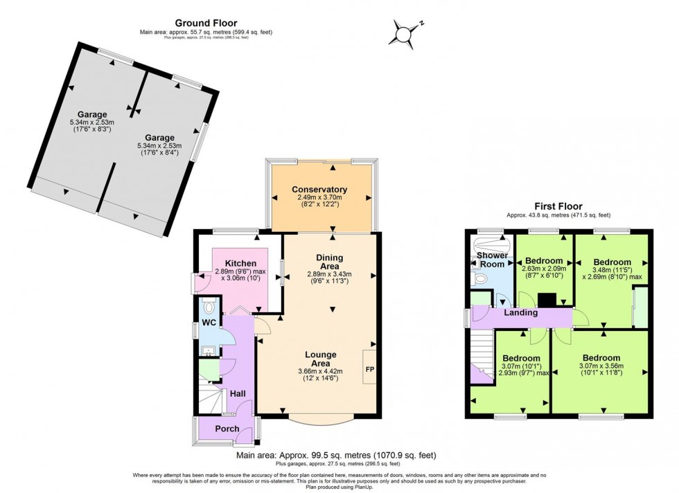 Floorplan for Perrycrofts Crescent