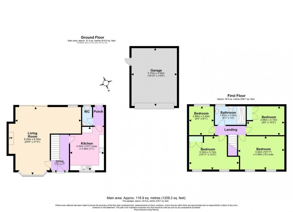 Floorplan for Atherstone Road, Hurley, Atherstone