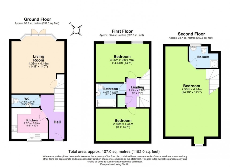 Floorplan for High Street, Woodville
