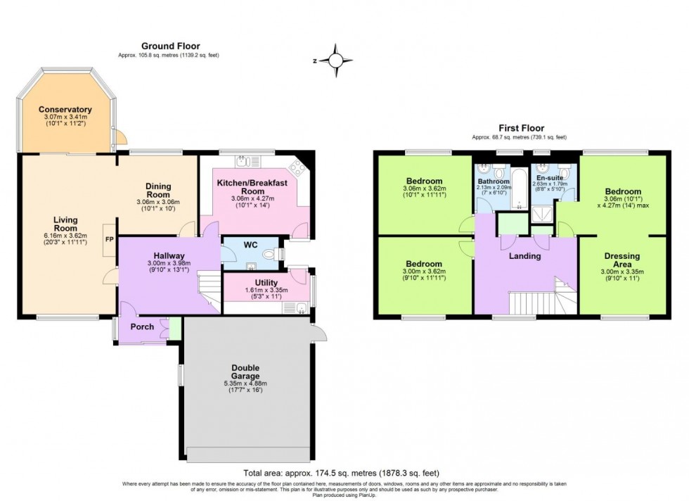Floorplan for Loughborough Road, Bradmore
