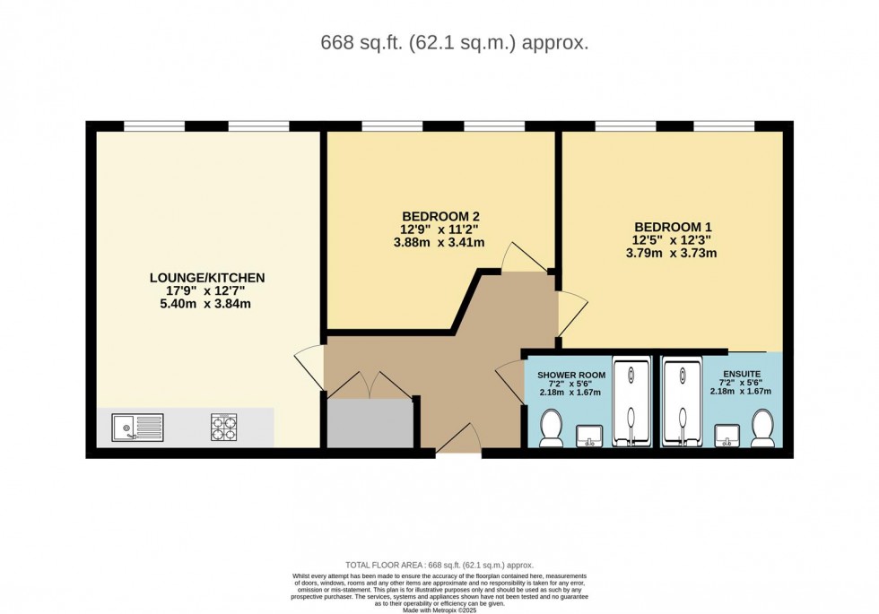 Floorplan for The Mill, Tolson Court, Fazeley, Tamworth