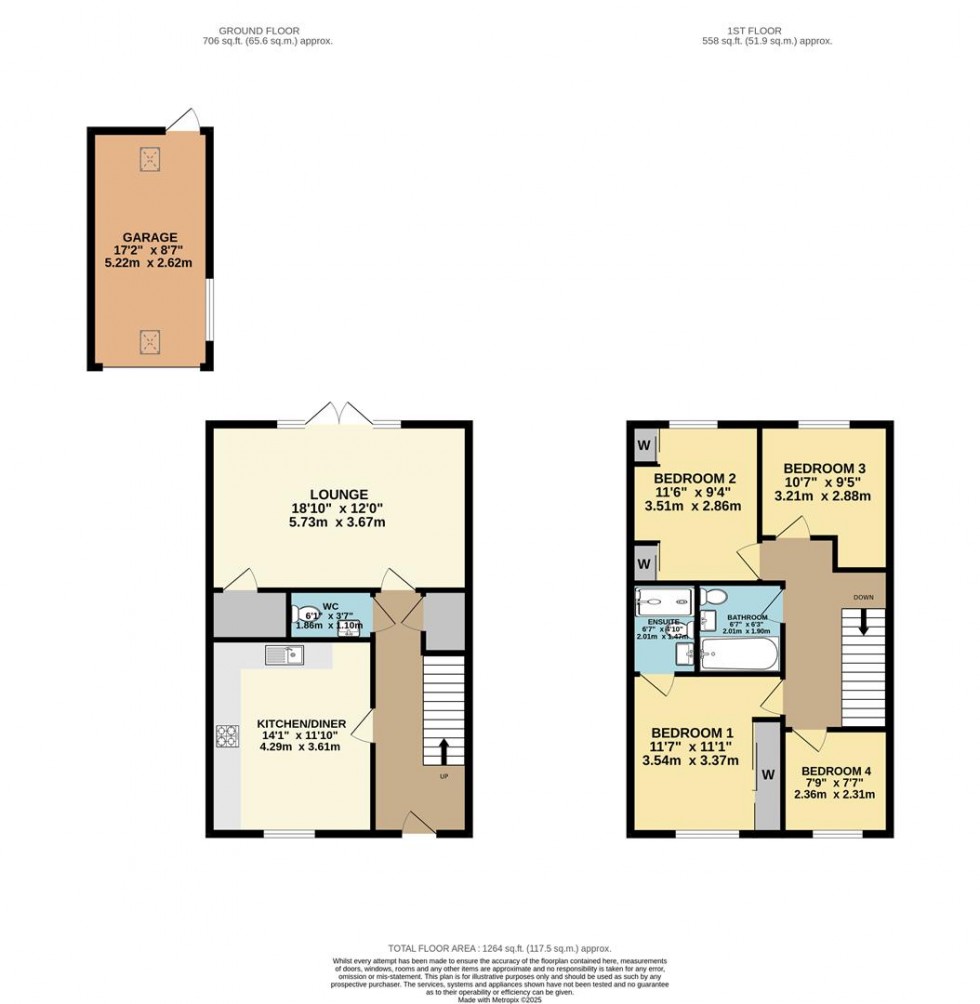 Floorplan for Manston View, Tamworth