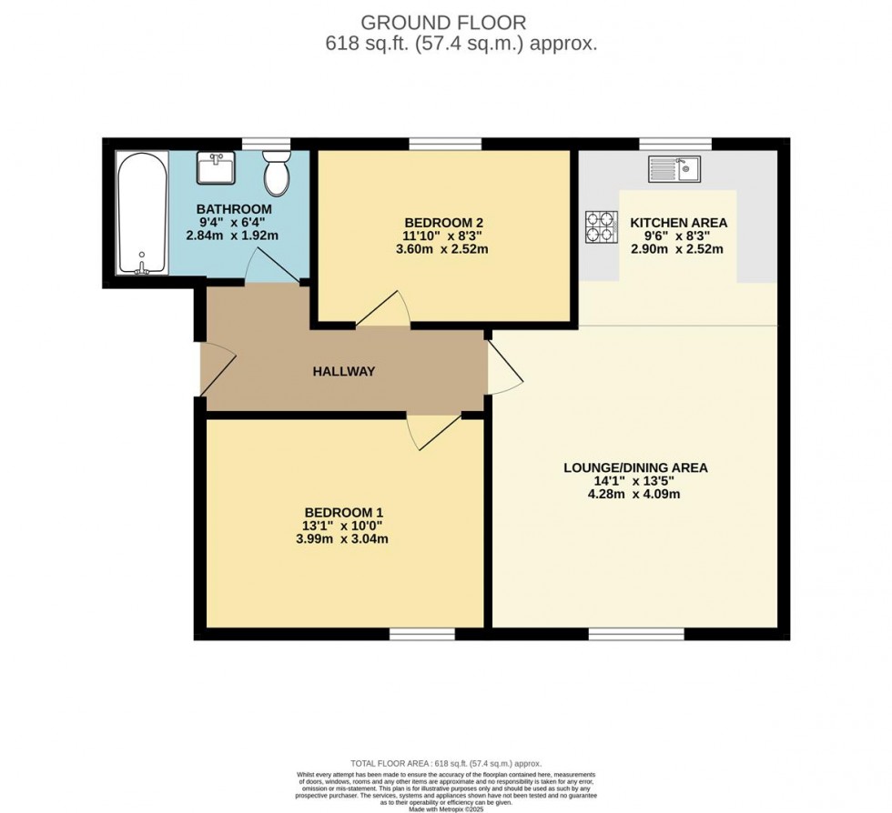 Floorplan for Consort Place, Albert Road, Tamworth