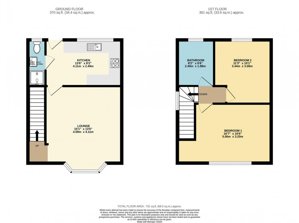 Floorplan for Coton Road, Nether Whitacre