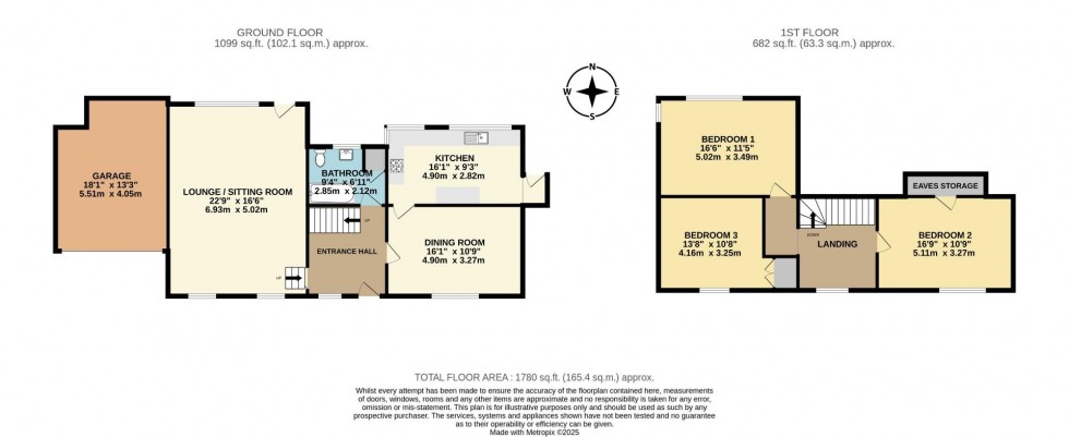 Floorplan for Mill Street, Packington, Ashby-De-La-Zouch