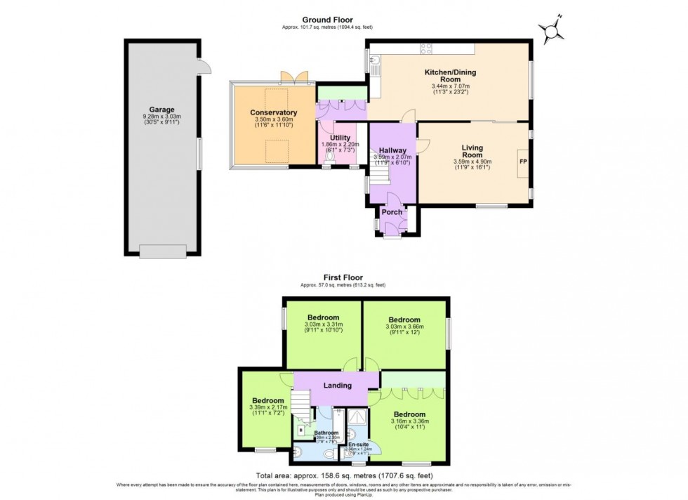 Floorplan for Owthorpe Lane, Kinoulton, Nottingham