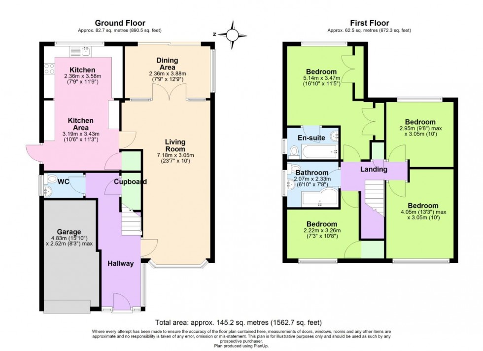 Floorplan for Fleam Road, Nottingham