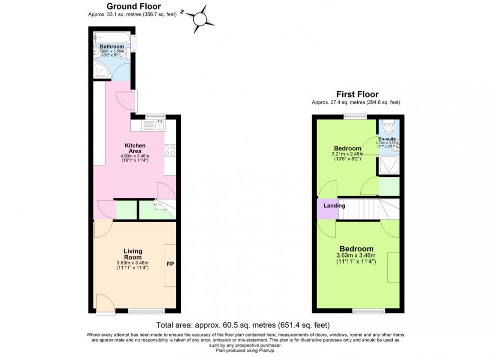 Floorplan for Exchange Road, West Bridgford, Nottingham
