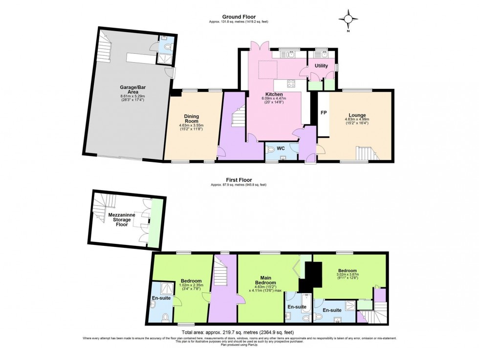 Floorplan for Pipe Lane, Orton-On-The-Hill, Atherstone