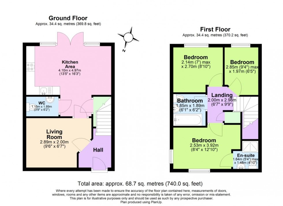 Floorplan for Dairy Lane, Ashby-De-La-Zouch