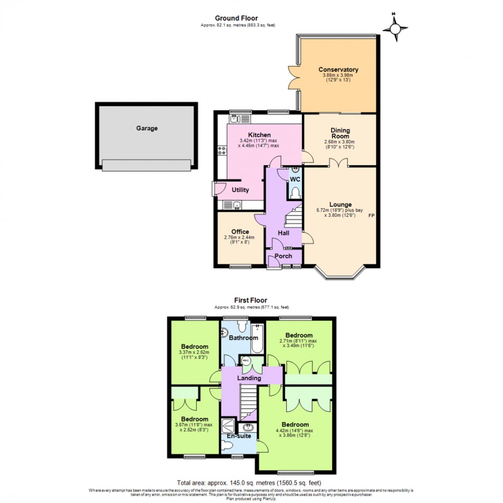 Floorplan for Daisy Lane, Overseal