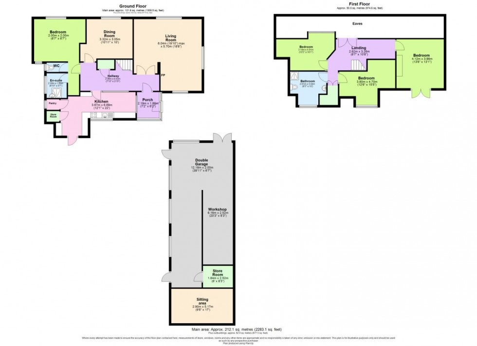 Floorplan for Melton Road, Keyworth, Nottingham
