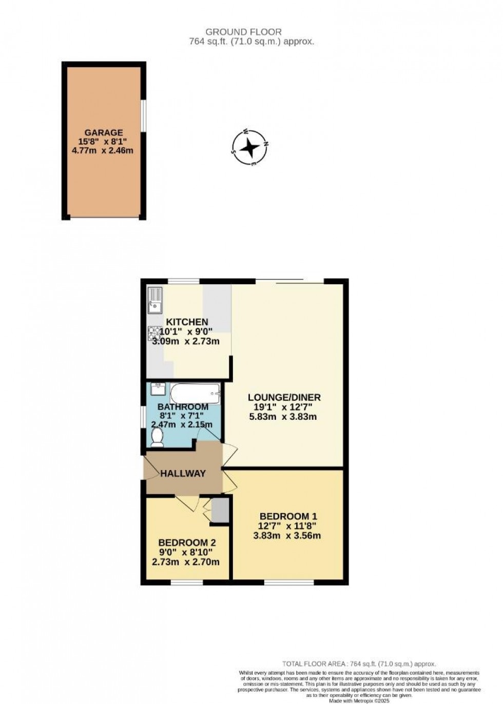 Floorplan for Woodminton Drive, Chellaston