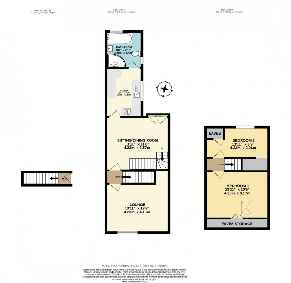 Floorplan for Smisby Road, Ashby-De-La-Zouch