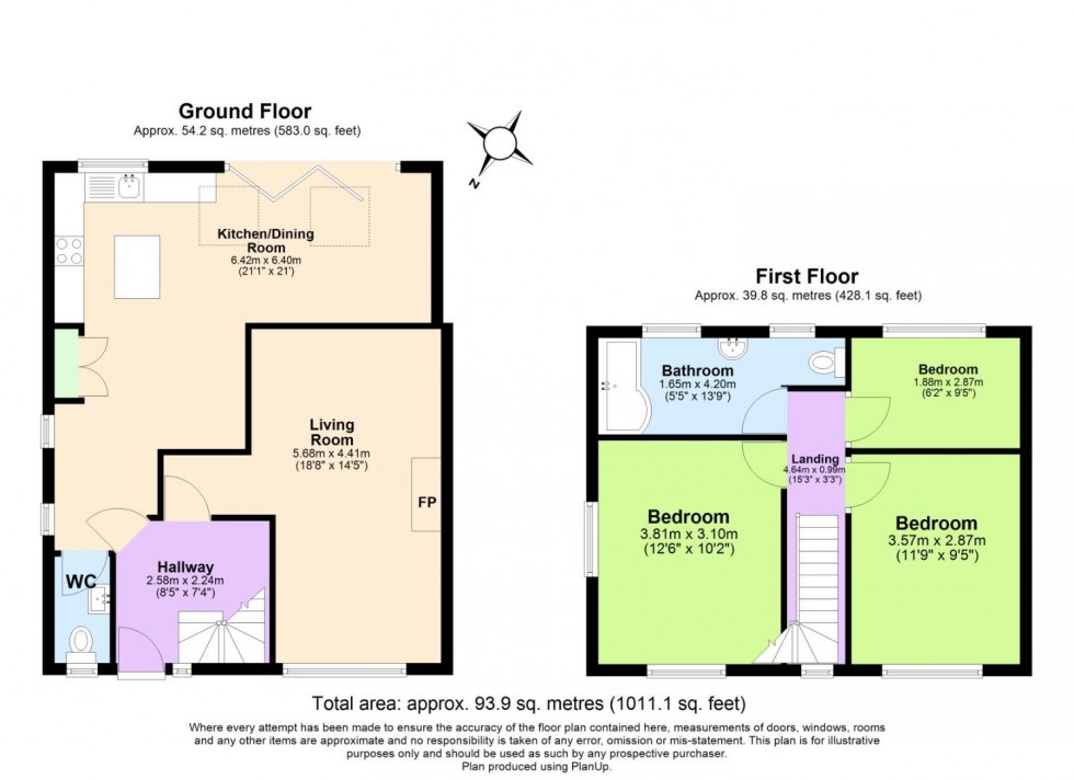 Floorplan for Vicarage Green, Edwalton, Nottingham