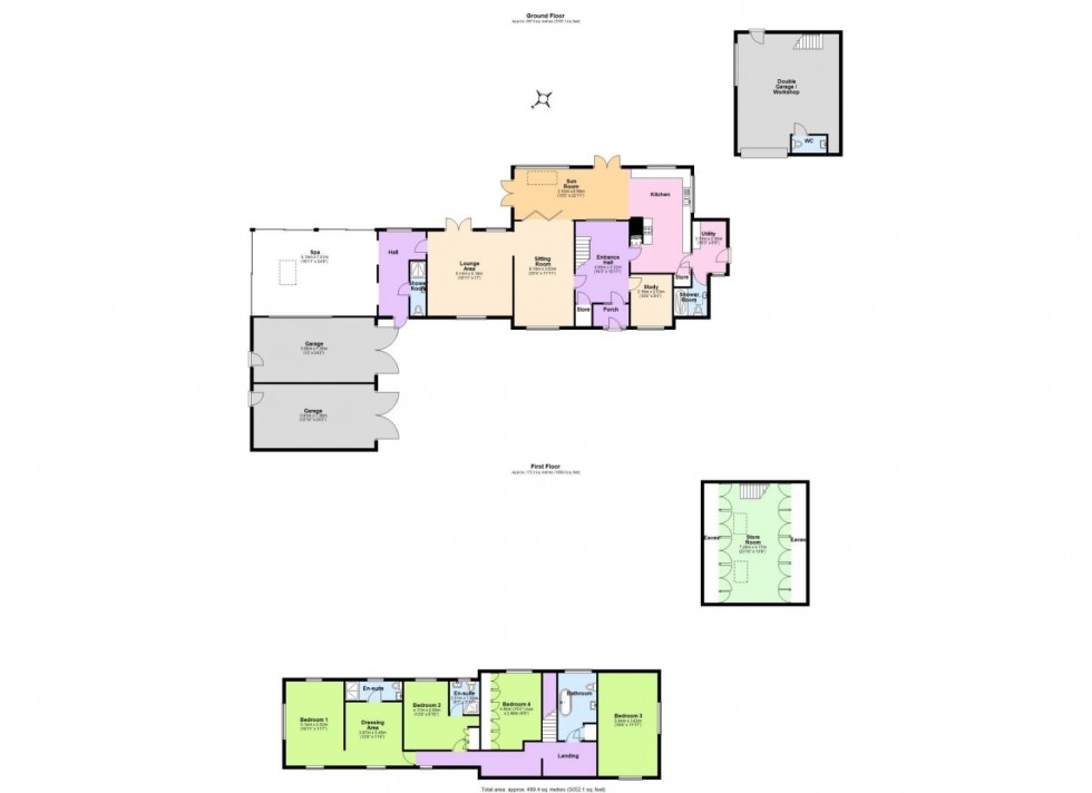 Floorplan for Moor Lane, Coleorton,