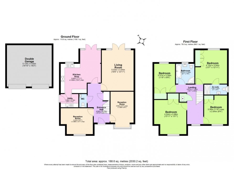 Floorplan for Shelford Road, Radcliffe-On-Trent, Nottingham
