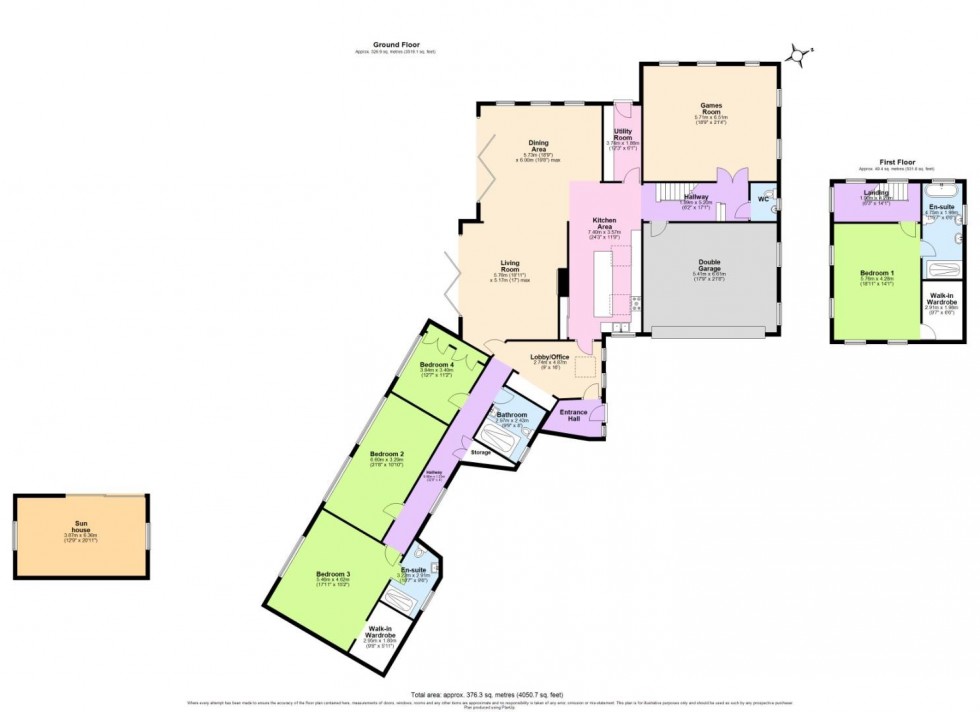 Floorplan for Manor Park, Ruddington, Nottingham