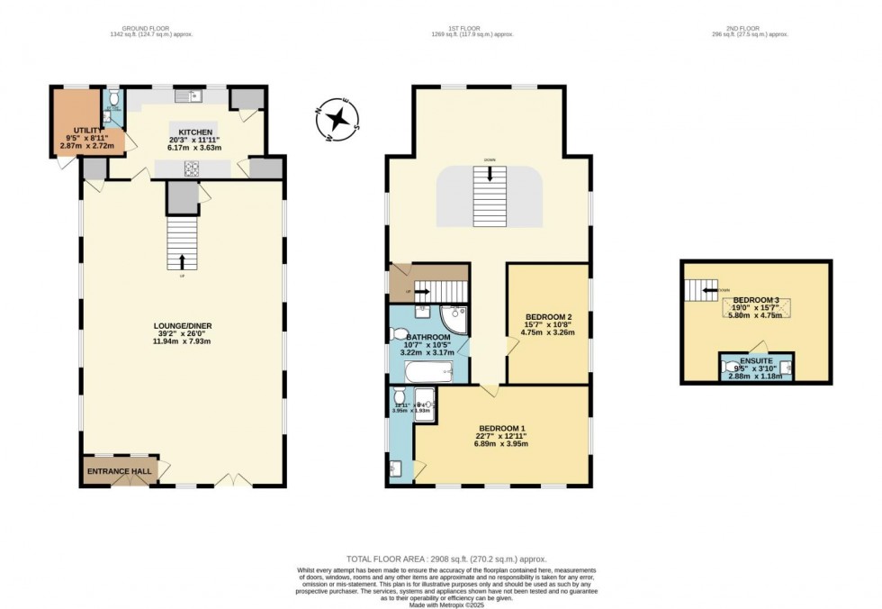Floorplan for Elder Lane, Griffydam