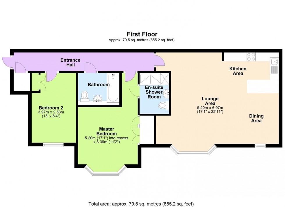 Floorplan for Radcliffe Road, West Bridgford, Nottingham