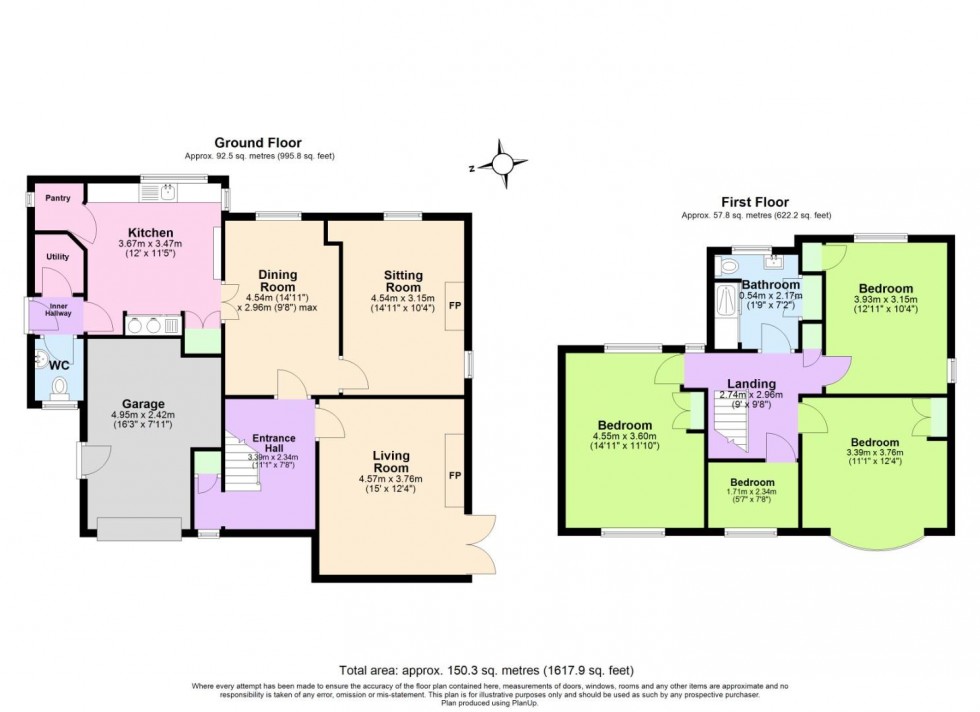 Floorplan for Main Street, Hickling, Melton Mowbray