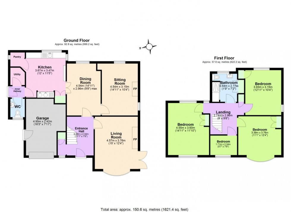 Floorplan for Main Street, Hickling, Melton Mowbray