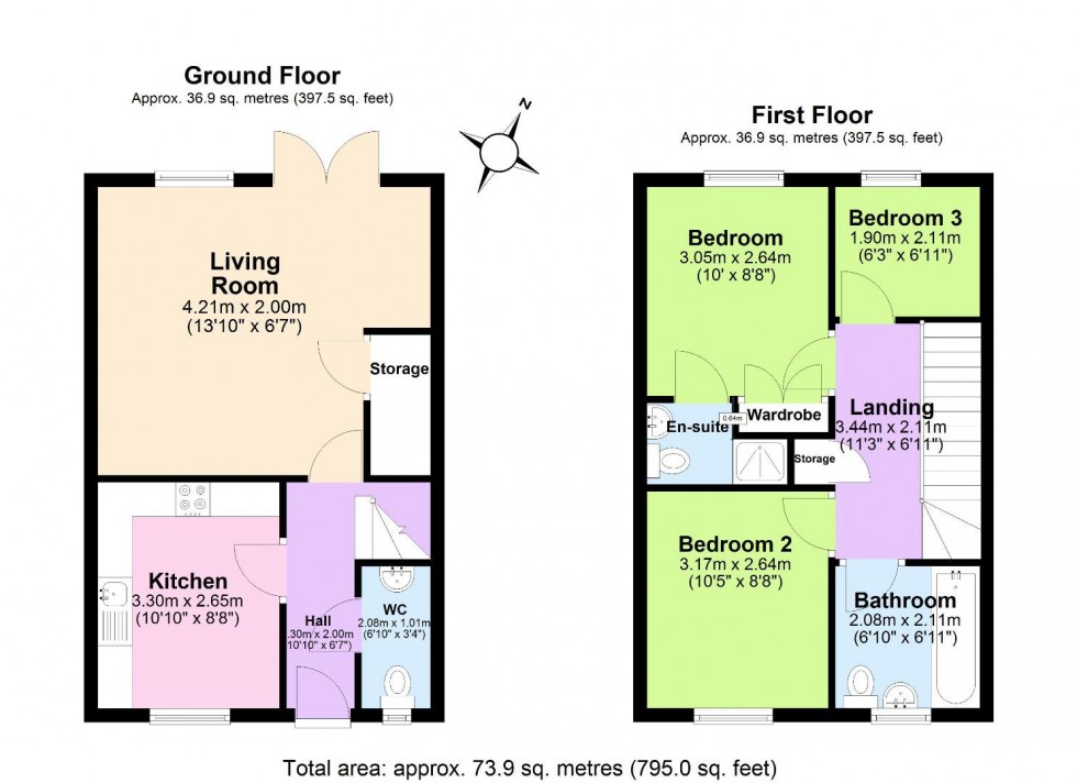 Floorplan for Astbury Way, Woodville
