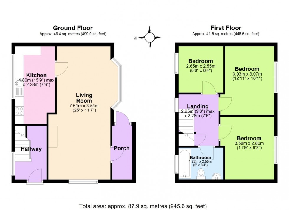 Floorplan for Ruddington Lane, Nottingham