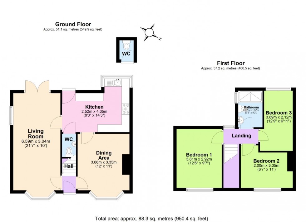 Floorplan for Main Street, Overseal