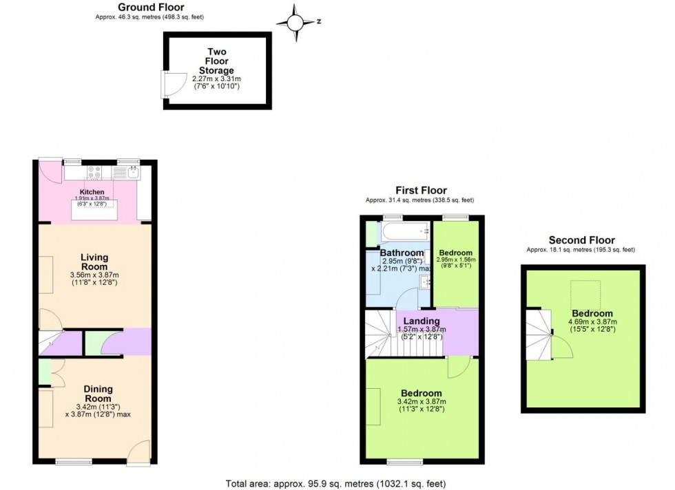 Floorplan for Main Street, Keyworth