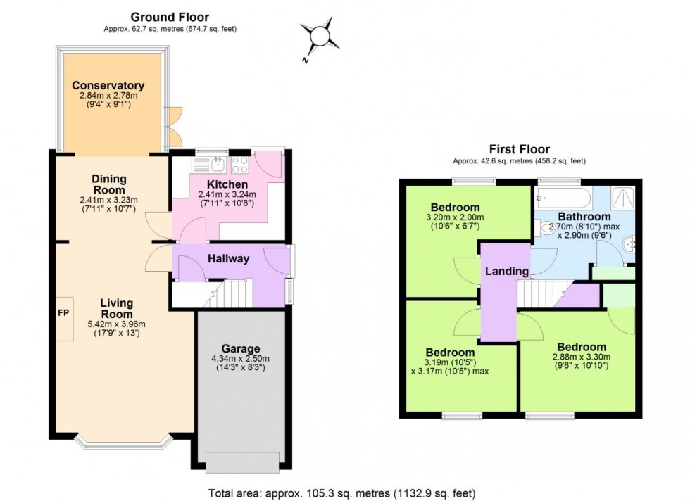 Floorplan for West Street, Swadlincote