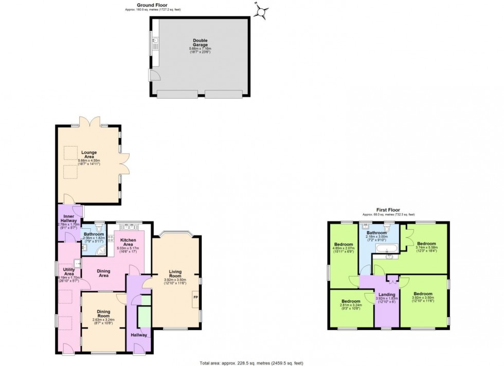 Floorplan for Selby Lane, Keyworth