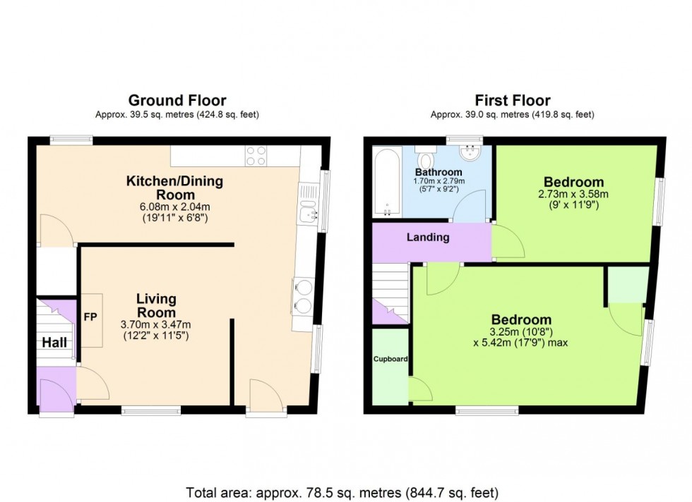 Floorplan for Main Street, Willoughby On The Wolds, Loughborough