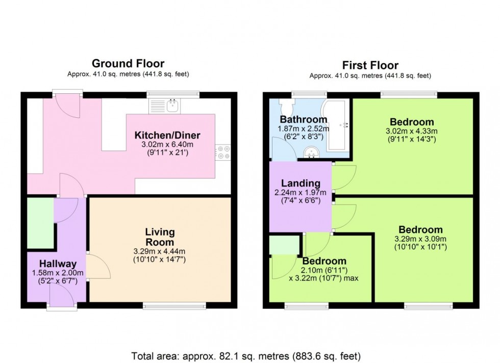 Floorplan for Ringleas, Cotgrave