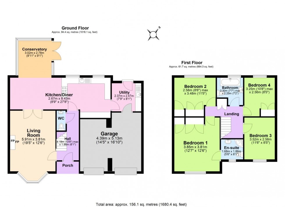 Floorplan for Daisy Lane, Overseal