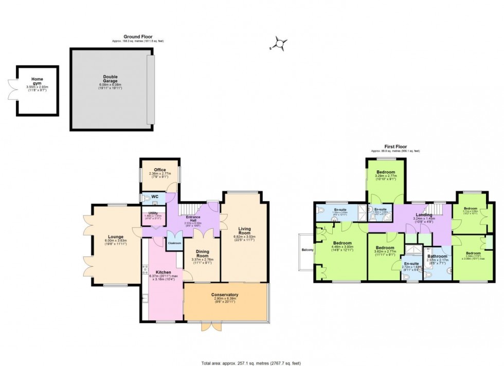 Floorplan for Didcott Way, Appleby Magna