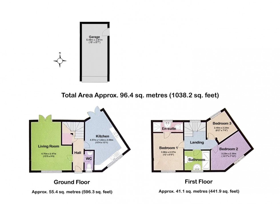 Floorplan for Old Station Drive, Ruddington, Nottingham