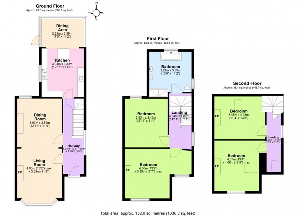 Floorplan for Millicent Road, West Bridgford, Nottingham