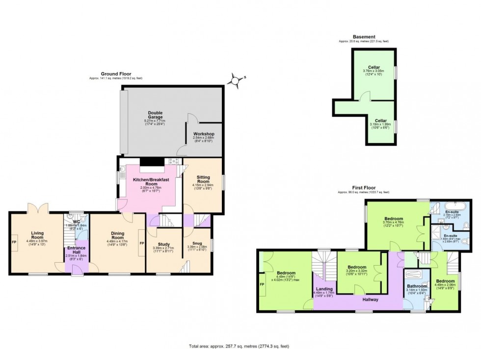 Floorplan for The Stockwell, Wymeswold