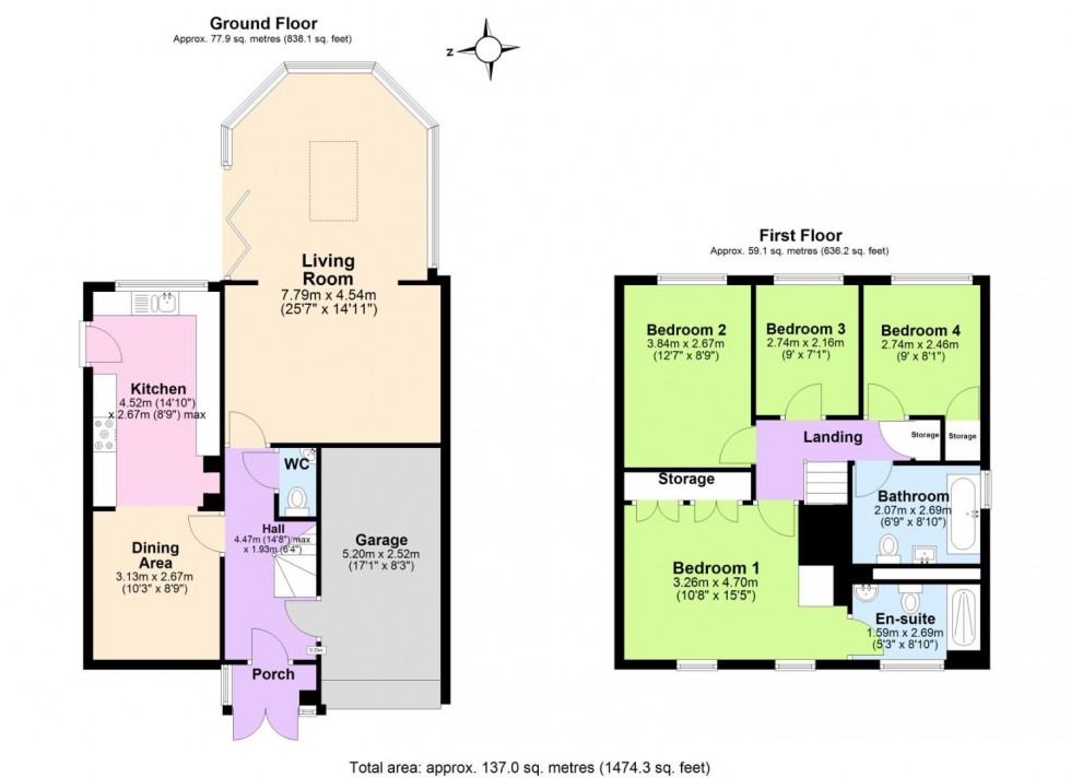 Floorplan for Sankey Drive, Albert Village, Swadlincote