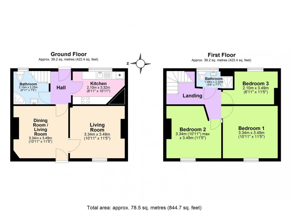 Floorplan for Dosthill Road, Two Gates, Tamworth