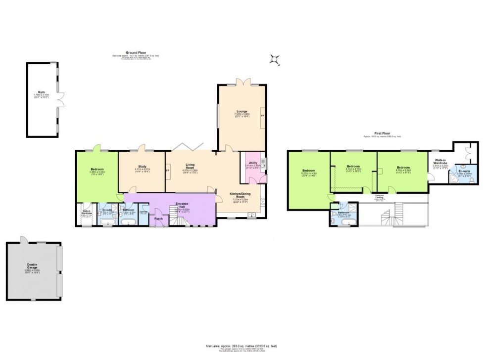 Floorplan for Back Lane, Normanton on the Wolds