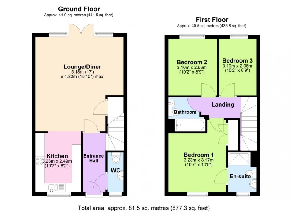 Floorplan for Wisteria Drive, Edwalton, Nottingham